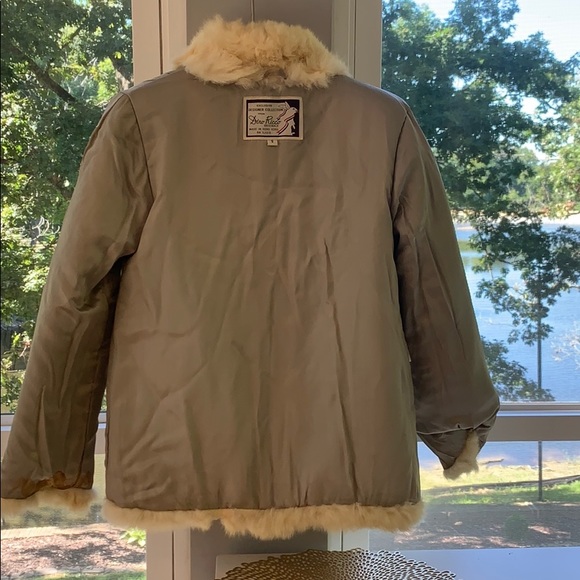 Multicolored Real Rabbit Jacket (Small) - Picture 7 of 9